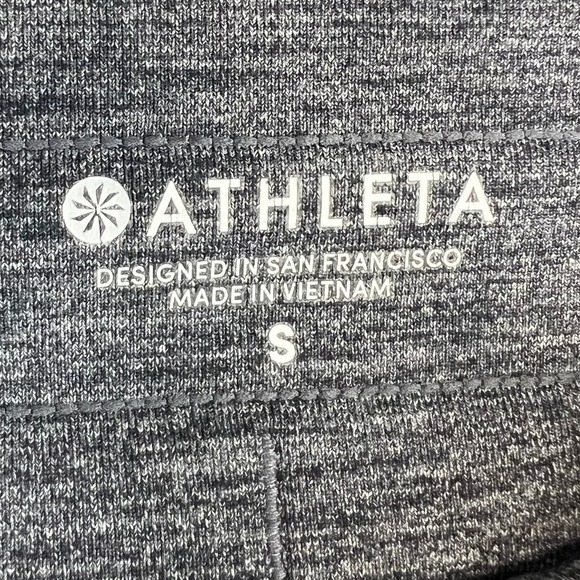 Athleta Metro Downtown Ankle Pant Heathered Grey Athletic Athleisure Size Small - Picture 7 of 10